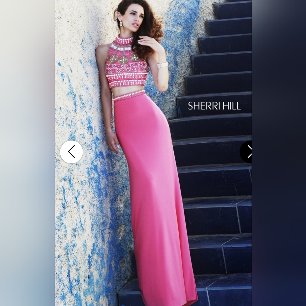 Sherri Hill 2 Piece Embellished Prom Dres NWTs